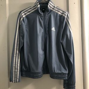 Light blue adidas jacket